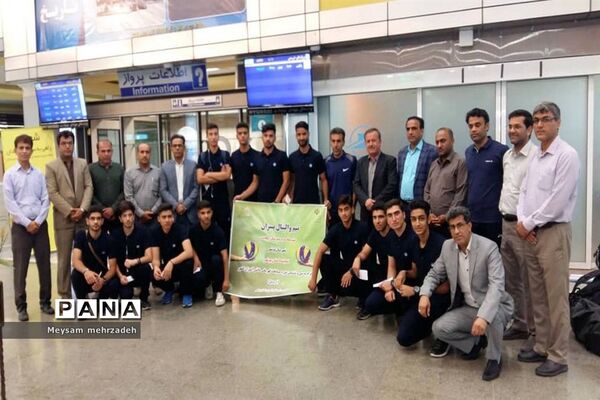 اعزام کاروان ورزشى دانش‌آموزان استان بوشهر به سى و ششمین دوره مسابقات قهرمانى دانش‌آموزان کشور