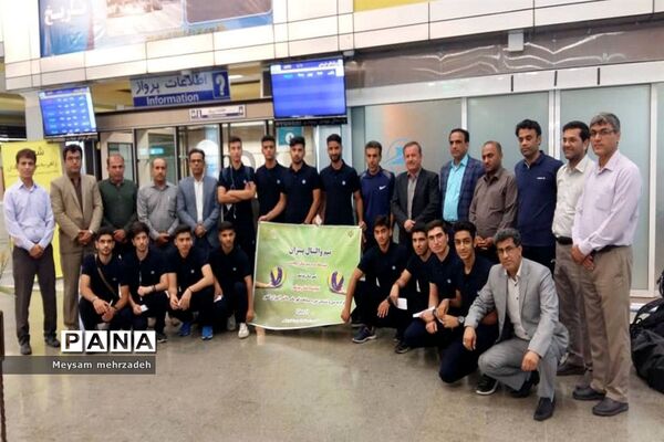 اعزام کاروان ورزشى دانش‌آموزان استان بوشهر به سى و ششمین دوره مسابقات قهرمانى دانش‌آموزان کشور