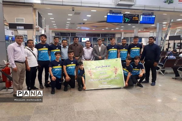 اعزام کاروان ورزشى دانش‌آموزان استان بوشهر به سى و ششمین دوره مسابقات قهرمانى دانش‌آموزان کشور
