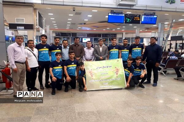 اعزام کاروان ورزشى دانش‌آموزان استان بوشهر به سى و ششمین دوره مسابقات قهرمانى دانش‌آموزان کشور