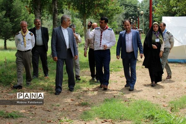 بازدید معاونان و مشاوران مدیرکل آموزش و‌ پرورش از پیش‌ اردوی پیشتازان سازمان دانش‌آموزی مازندران