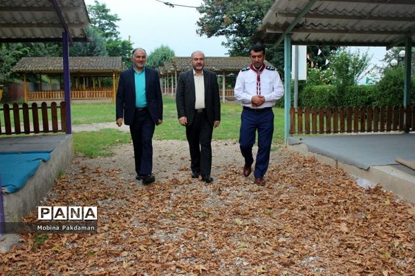 بازدید معاونان و مشاوران مدیرکل آموزش و‌ پرورش از پیش‌ اردوی پیشتازان سازمان دانش‌آموزی مازندران