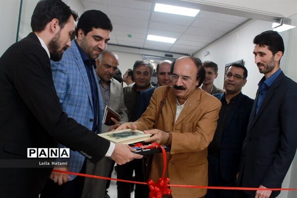 آیین افتتاح نمایشگاه عکس ششمین جشنواره سراسری تئاتر خیابانی ارس
