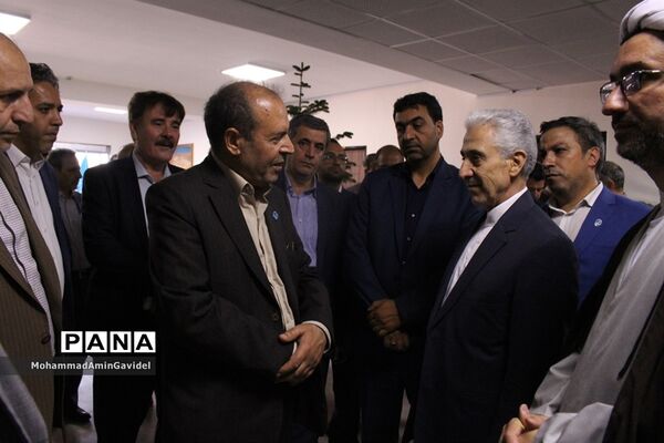 افتتاح ساختمان مرکزی حراست وآشپزخانه صنعتی دانشگاه با حضور وزیر علوم