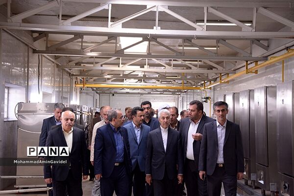 افتتاح ساختمان مرکزی حراست وآشپزخانه صنعتی دانشگاه با حضور وزیر علوم