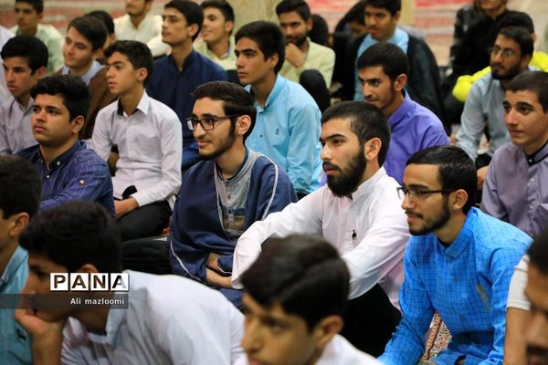 مراسم اختتامیه دوره مکالمه زبان عربی طلاب حوزه علمیه رضویه بیرجند