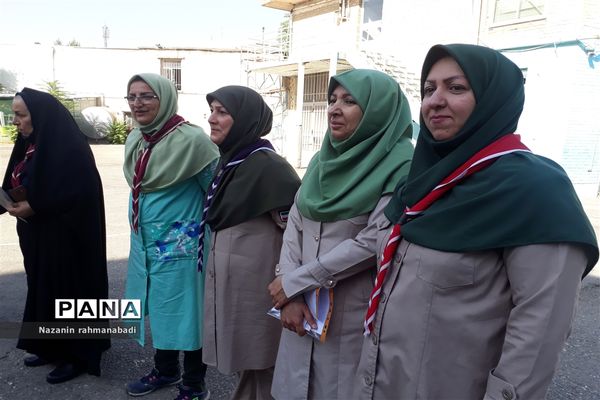 برگزاری پیش اردوی پیشتازان دختر استان کرمانشاه