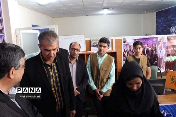 بازدید مدیرکل فرهنگ و ارشاد استان از دفتر خبرگزاری پانا
