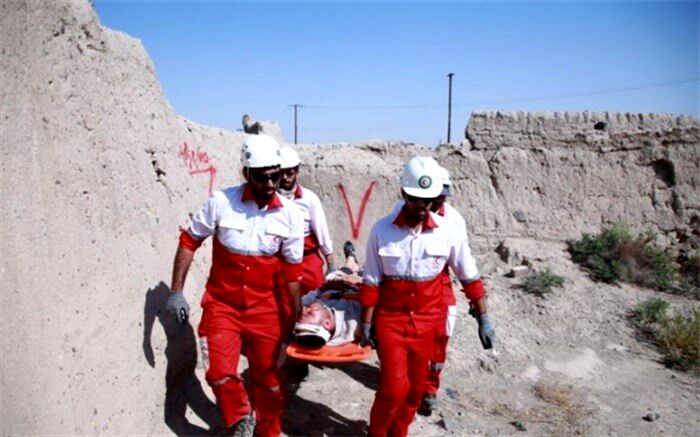 ‌مانور زلزله مشترک یزد و کرمان برگزار شد
