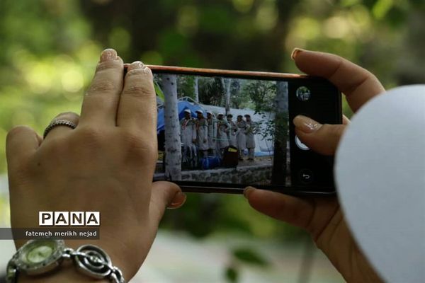 استقرار دانش‌آموزان پیشتاز اردوی ملی دختران در اردوگاه باهنر