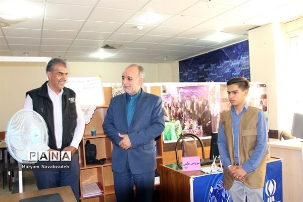 دیدار مدیرکل آموزش و پرورش  استان  خراسان جنوبی  با مدیر سازمان دانش‌آموزی و مسئول خبرگزاری پانای استان