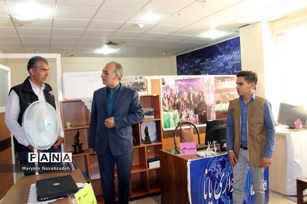 دیدار مدیرکل آموزش و پرورش  استان  خراسان جنوبی  با مدیر سازمان دانش‌آموزی و مسئول خبرگزاری پانای استان