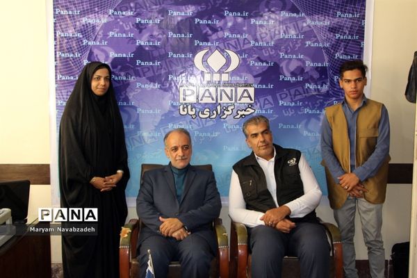 دیدار مدیرکل آموزش و پرورش  استان  خراسان جنوبی  با مدیر سازمان دانش‌آموزی و مسئول خبرگزاری پانای استان