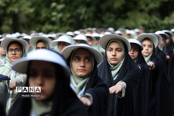 اولین روز از نهمین دوره اردوی ملی پیشتازان دختر