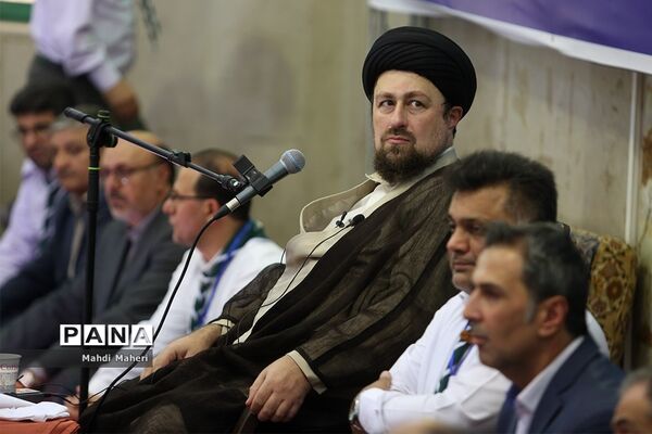 حضور حجت‌الاسلام سیدحسن خمینی در نهمین دوره اردوی ملی