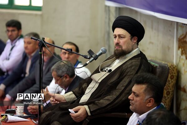 حضور حجت‌الاسلام سیدحسن خمینی در نهمین دوره اردوی ملی