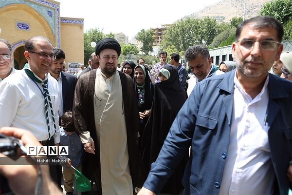 حضور حجت‌الاسلام سیدحسن خمینی در نهمین دوره اردوی ملی