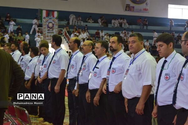 افتتاحیه چهارمین دوره مسابقات بین‌المللی کاراته کیوکوشین