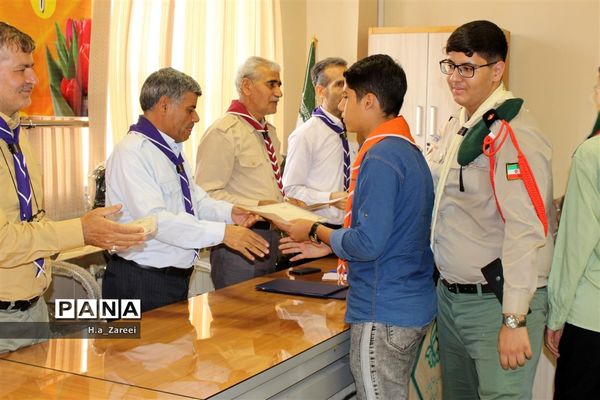 تجلیل از عوامل خبرگزاری پانای اصفهان