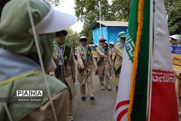 دومین روز از نهمین دوره اردوی ملی پیشتازان دختر