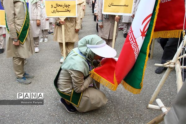 دومین روز از نهمین دوره اردوی ملی پیشتازان دختر