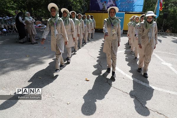 دومین روز از نهمین دوره اردوی ملی پیشتازان دختر-2