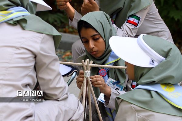 دومین روز از نهمین دوره اردوی ملی پیشتازان دختر-2