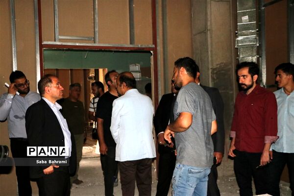 بازدید اعضای کانون مهندسین شهرقدس از پروژه درحال ساخت بیمارستان ۱۶۰ تختخوابی