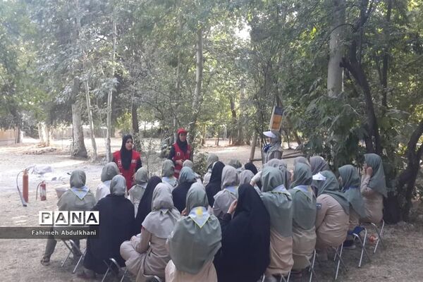 دومین روز حضور پیشتازان  دخترخوزستانی در اردوی ملی تهران  امرداد ۹۸
