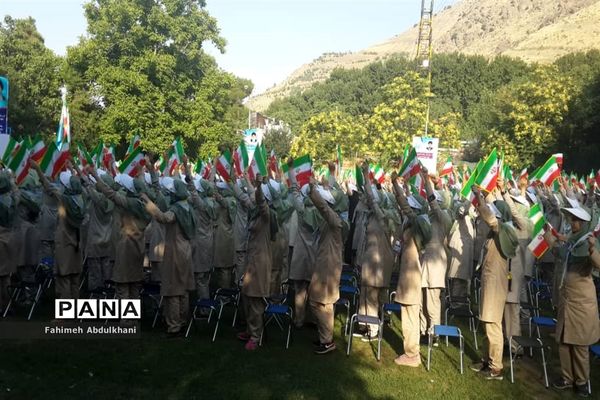 دومین روز حضور پیشتازان  دخترخوزستانی در اردوی ملی تهران  امرداد ۹۸