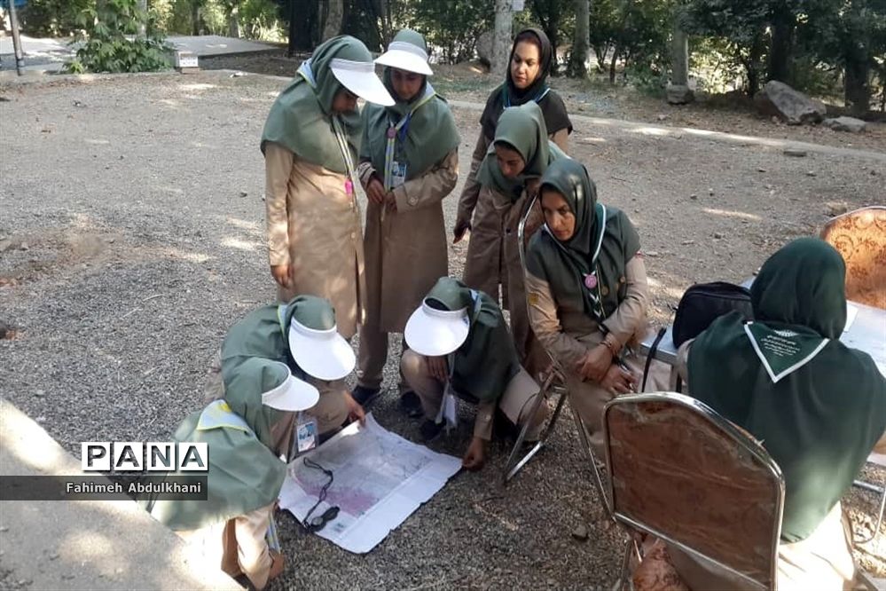 دومین روز حضور پیشتازان  دخترخوزستانی در اردوی ملی تهران  امرداد ۹۸