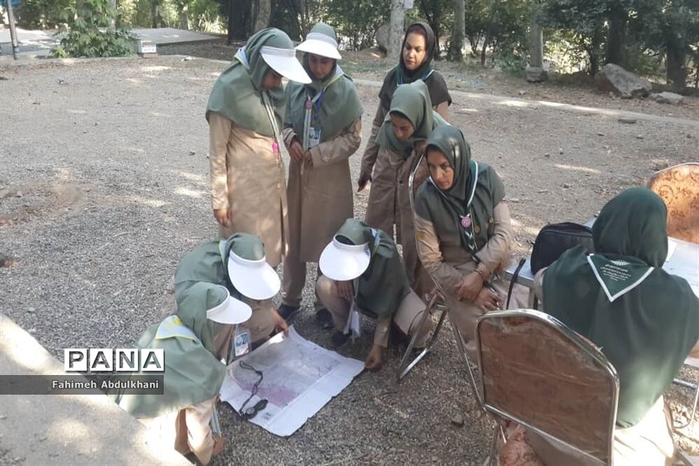 دومین روز حضور پیشتازان  دخترخوزستانی در اردوی ملی تهران  امرداد ۹۸