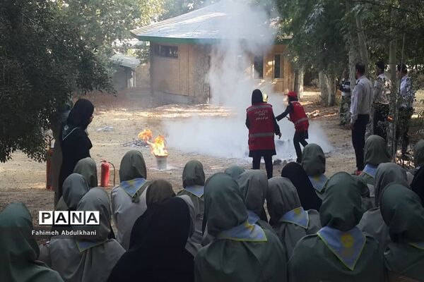 دومین روز حضور پیشتازان  دخترخوزستانی در اردوی ملی تهران  امرداد ۹۸