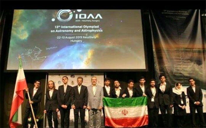 10مدال نقره و برنز بر گردن دانش‌آموزان ایرانی در المپیاد نجوم مجارستان