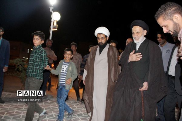 مراسم چهلم تشییع شهدای گمنام  در روستای چهکند