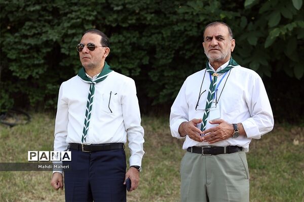 صبحگاه آخرین روز نهمین دوره اردوی ملی پیشتازان دختر