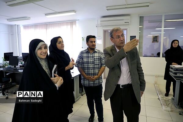 بازدید سخنگوی دولت از خبرگزاری پانا