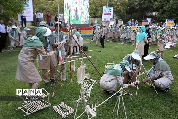 اختتامیه نهمین دوره اردوی ملی پیشتازان دختر