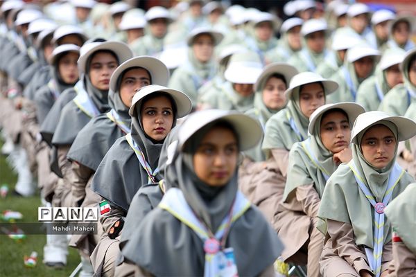 اختتامیه نهمین دوره اردوی ملی پیشتازان دختر