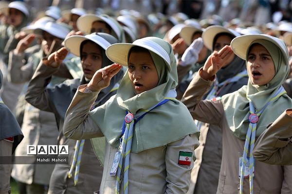 اختتامیه نهمین دوره اردوی ملی پیشتازان دختر