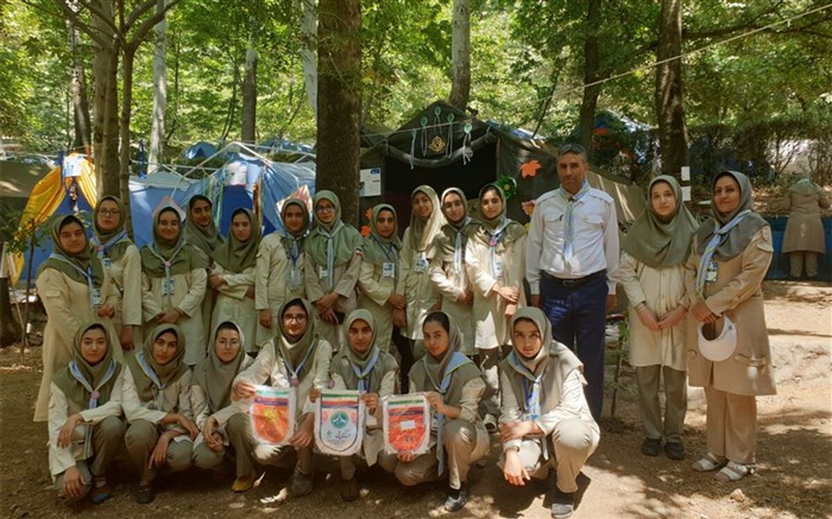 استان زنجان با کسب سه پرچم  افتخار در اردوی ملی  جزو استانهای برتر کشوری  برگزیده شد