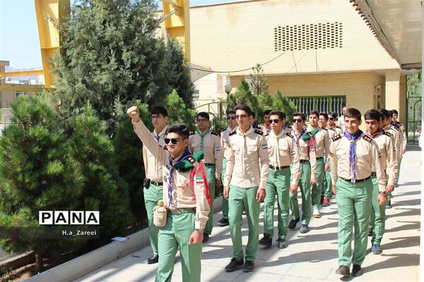 پیشتازان پسر اصفهان راهی نیشابور شدند