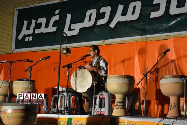 اجرای مشترک گروه ضرب و دمام زنی در بیرجند