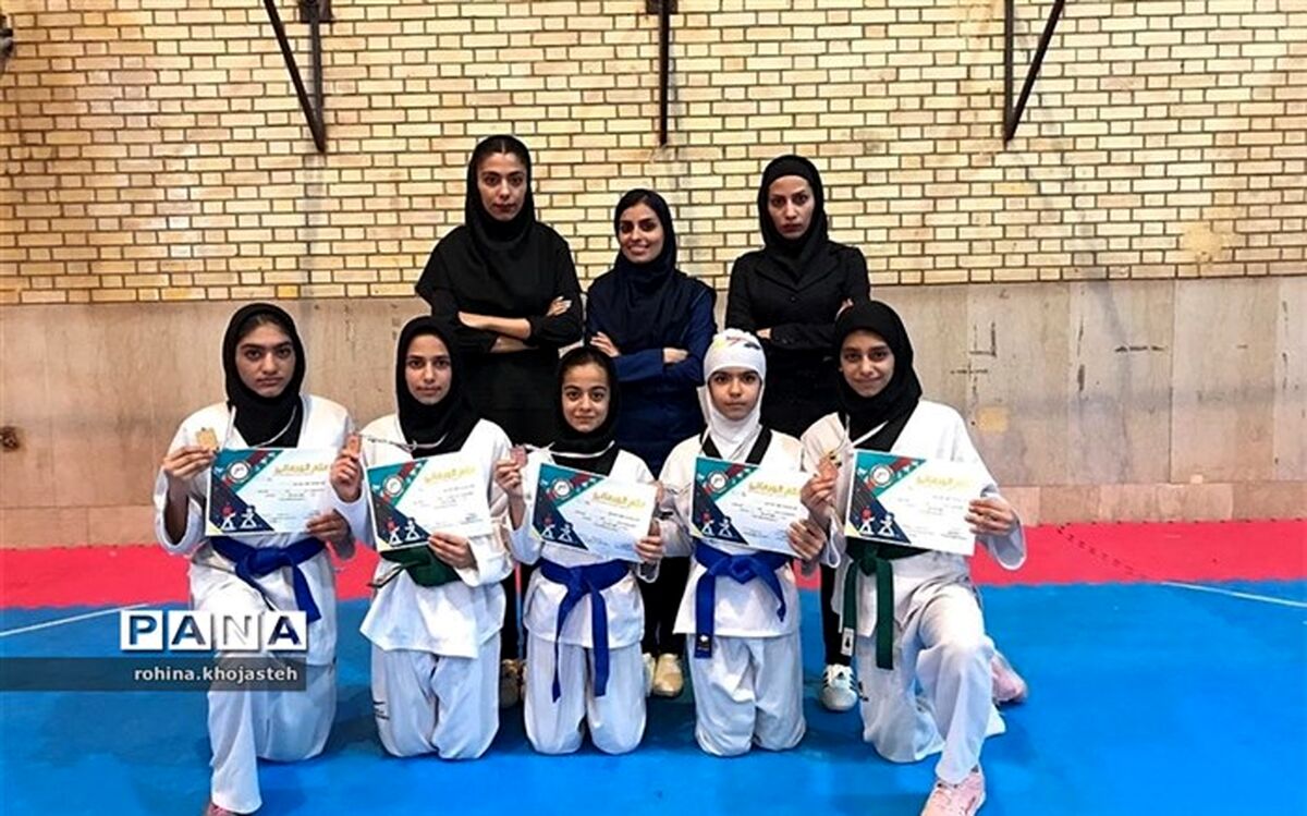 کسب مدال طلا و برنز توسط بانوان تکواندوکارشهرستان  خنج