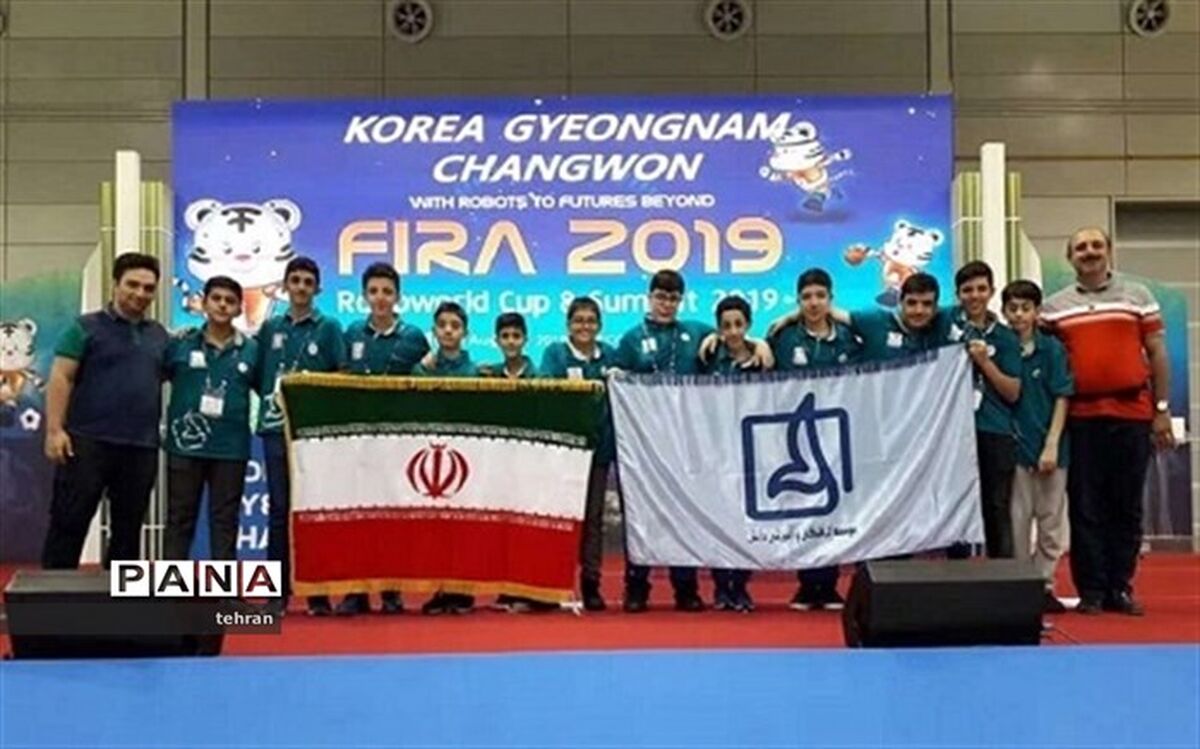 کسب مقام اول مسابقات جهانی رباتیک فیراکاپ کره جنوبی 2019