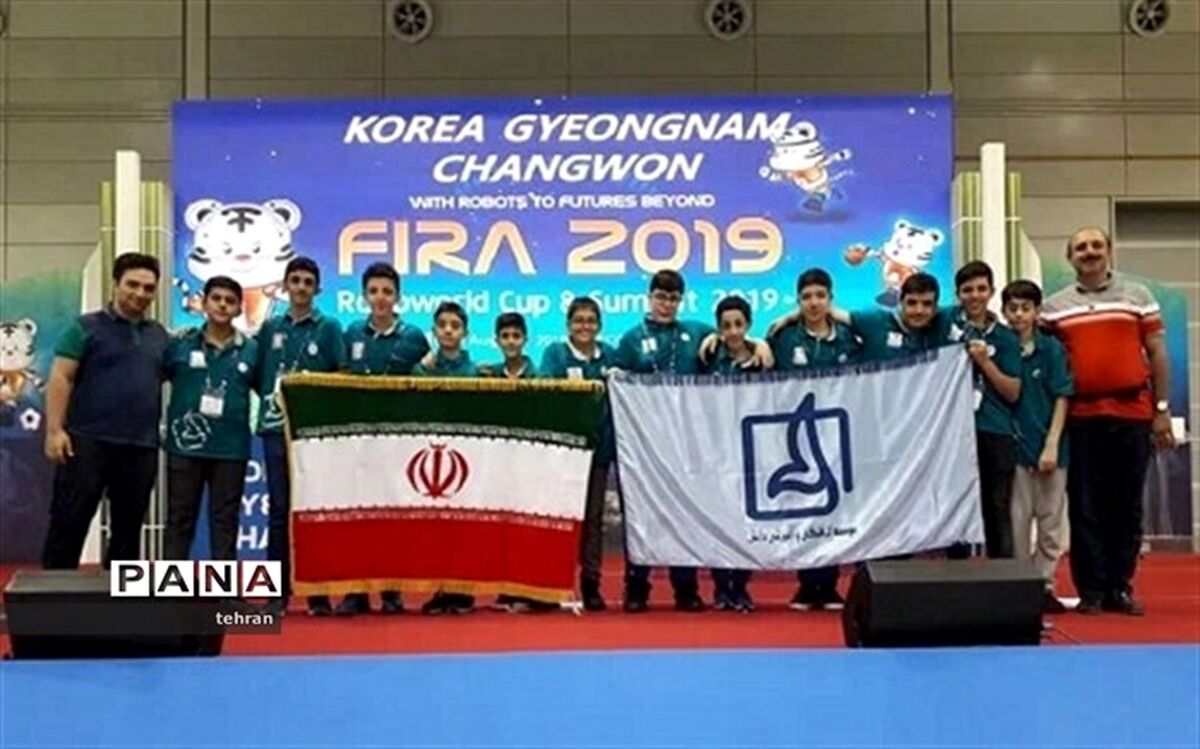 کسب مقام اول مسابقات جهانی رباتیک فیراکاپ کره جنوبی 2019