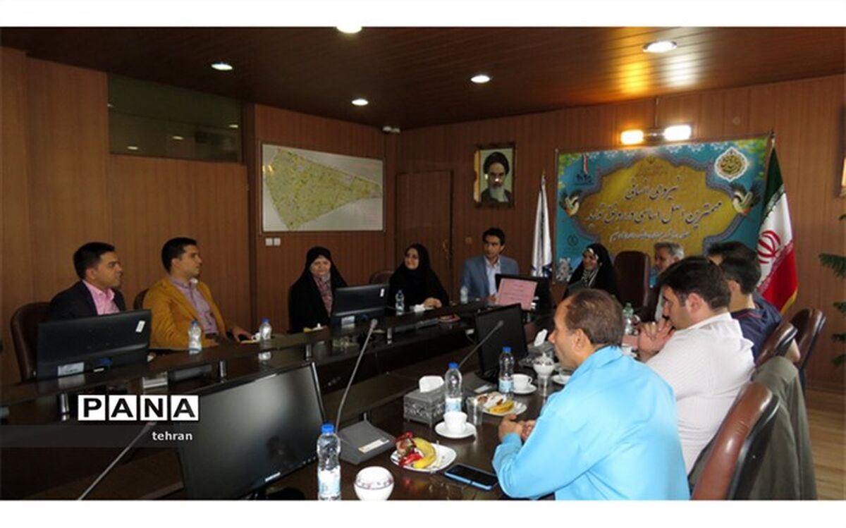 نهمین جلسه مجمع خیرین مدرسه ساز آموزش و پرورش منطقه8 برگزار شد