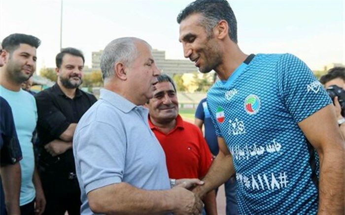 تصویر/ ملاقات علی پروین و هاشمی‌نسب پس از جنجال‌های دهه هفتاد