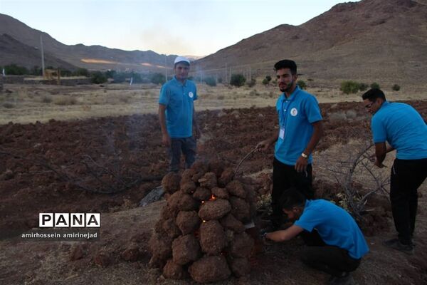 اردوی منطقه‌ای نشاط و امید به میزبانی جمعیت هلال احمر استان یزد