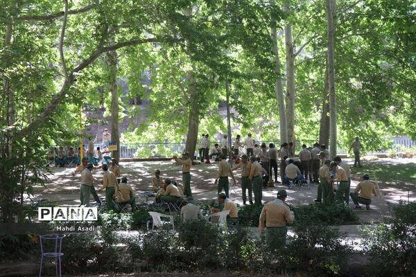 دومین روز از نهمین دوره اردوی ملی پیشتازان کشور